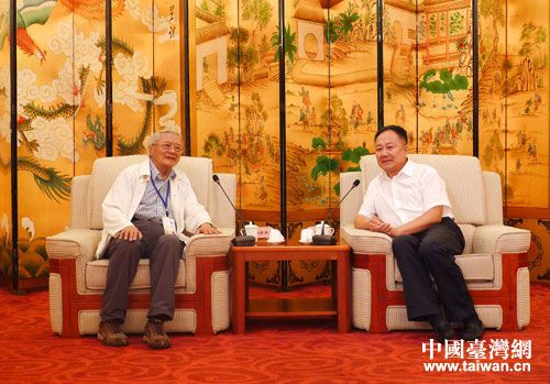 陜西省委常委 省委統戰部長陳強會見臺灣客人