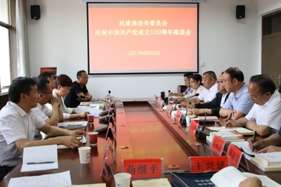 陜西商洛市委召開慶祝中國共產黨成立100周年統一戰線座談會